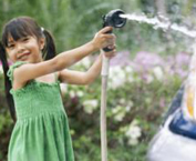 Girl With Hosepipe